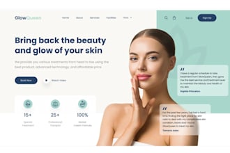 design med spa website medical spa website medical aesthetic botox chiropractor