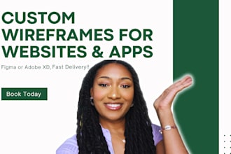create wireframes to bring your vision to life