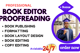 ebook writer proofread edit nonfiction fiction book editing health medical ebook