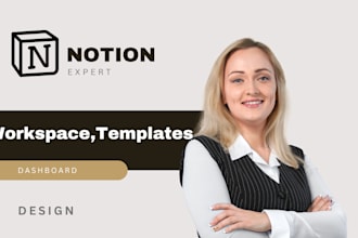 build a custom notion dashboard, workspace, or template for your business needs