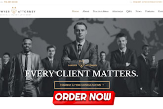 design modern law firm website law immigration website attorney lawyer website