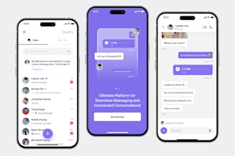 build a chat, messaging app, text message app, sms alert app, secret chat app,