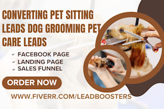generate pet sitting lead dog grooming pet care pet grooming lead training pet