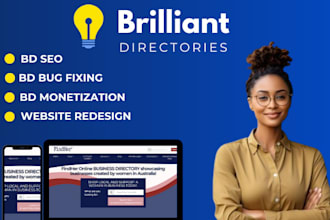 build responsive brilliant directory website wordpress directory geodirectory