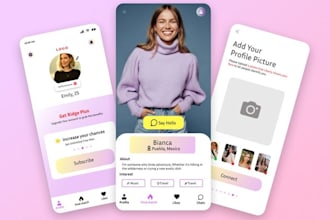 implement and develop a dating app, online dating, tinder and chat app