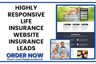 design life insurance website health insurance therapy final expenses leads