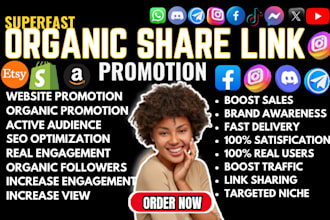 share link, affiliate link marketing, promote website to your targeted audience
