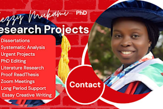 research phd, edit, proofread powerpoint  presentations or dissertations writing