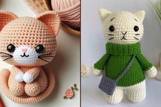 write you a detailed quality crochet pattern for your online shop
