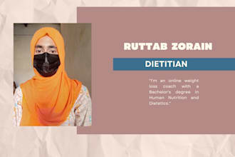 be your expert nutritionist for personlized diet plan