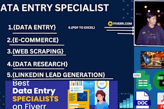 be data entry specialist