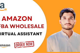be your expert amazon fba wholesale  virtual assistant