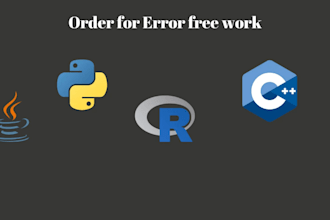 do r and python programming, data cleaning and visualization