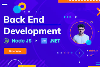 do nodejs back end website development
