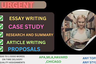 do urgent essay writing research summary and case study