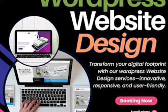 create specific niche responsive website design