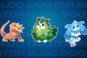 illustrate your fakemon in pokemon style or sugimori style