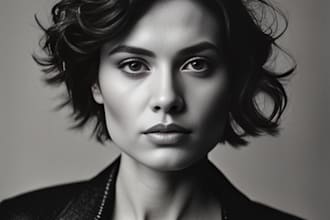 professionally retouch, enhance portrait, fashion, headshots