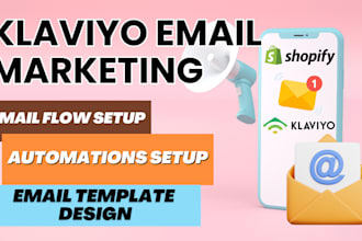 setup klaviyo email automations klaviyo email marketing flows shopify ecommerce