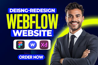 design and develop your webflow website and figma to webflow expert