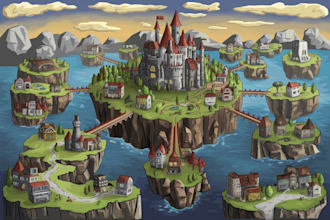 create your fantasy city map