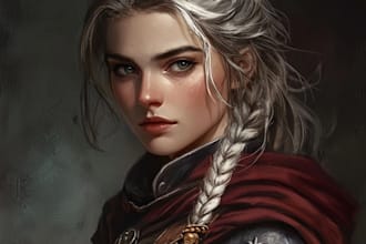 make  a dnd art and d and d character for you