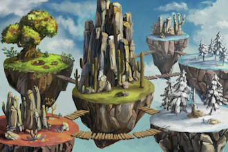 make environment concept art