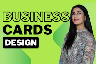 design a modern, minimalistic and professional business card