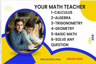 tutor calculus statistics algebra differential equation math