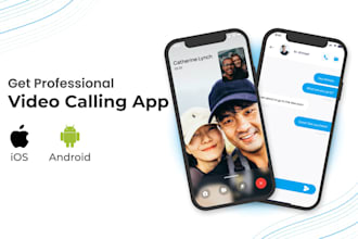 develop audio or video calling mobile app, and short video social media app