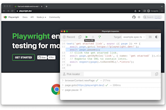 do automation testing in cypress or playwright