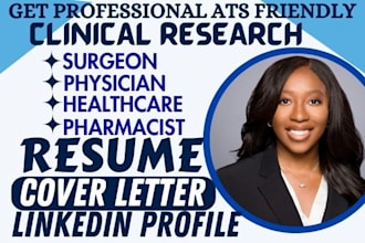 write medical, clinical research, chemist, care assistant, healthcare rns resume