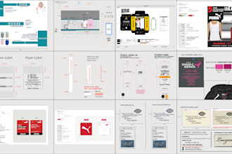 design professional heat transfer labels clothing hang tags