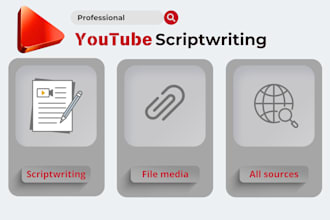 write your youtube script