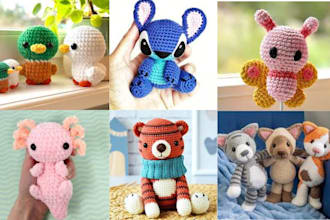 write crochet patterns for amigurumi