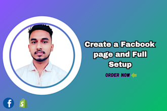facebook page create and setup