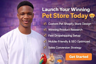 build profitable pet shopify store, dog cat dropshipping website, pet suppliers