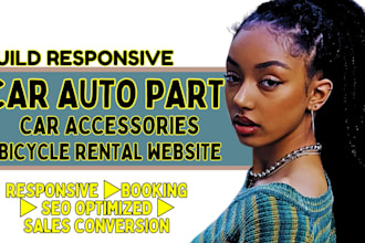 bike accessories website bicycle rental website, car auto part accessories store