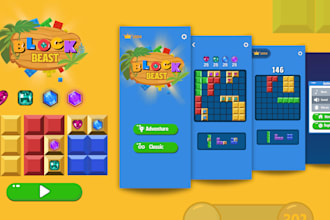 design game assets, game graphics, game characters, game ui