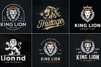 design lion king logo
