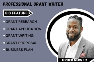 do grant research, grant proposal, grant writing, 501c3, business plan