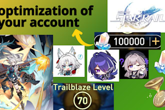 optimize your account in star rail