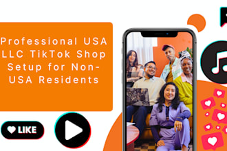 create USA tiktok shop llc tiktok tiktok marketing tiktok ads