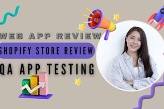 review your shopify app review QA app testing with shopify store test analyze