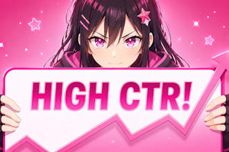 design manga, manhwa and anime recap thumbnail for youtube