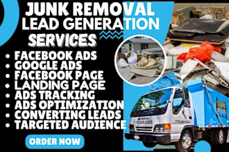 generate junk removal leads junk removal website junk removal lead generation