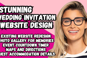 wedding invitation website wedding website digital invitation website design