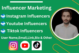 find tiktok influencer, influencer marketing research