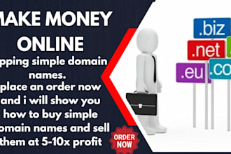 show you how to make money selling domains online