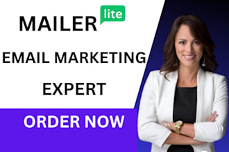 design mailerlite setup, email automation, popup landing page